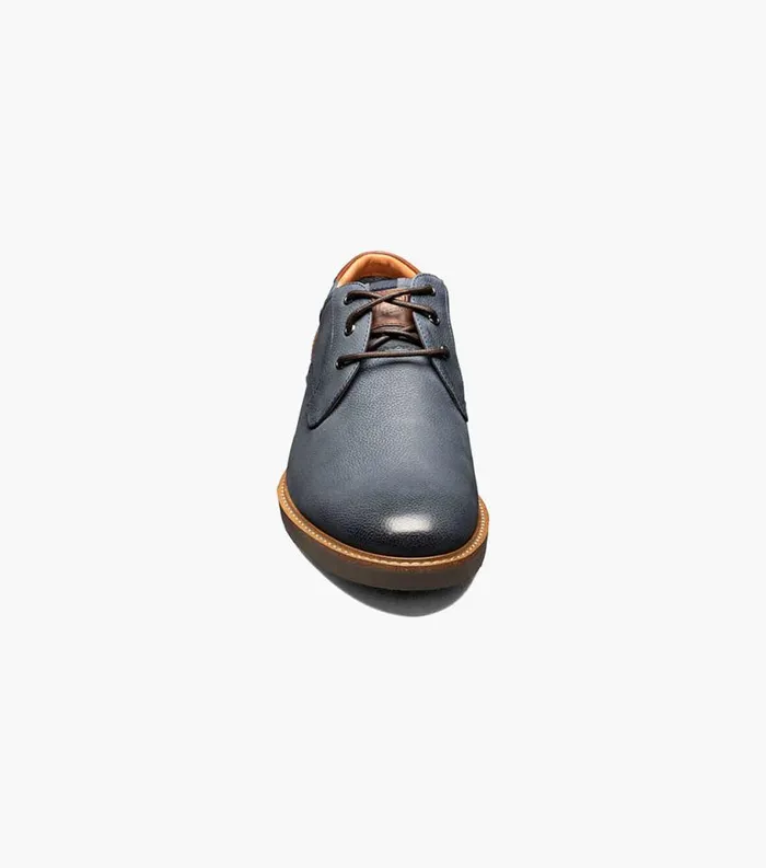 Men Highland II Plain Toe Oxford Navy Florsheim Casual Shoes
