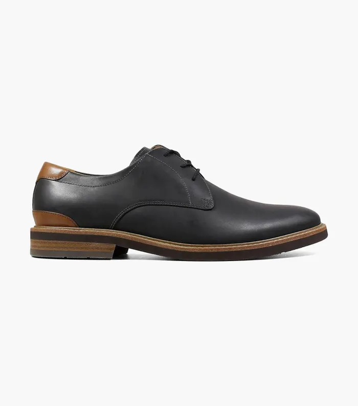 Men Highland Plain Toe Oxford Black Ch Florsheim Casual Shoes