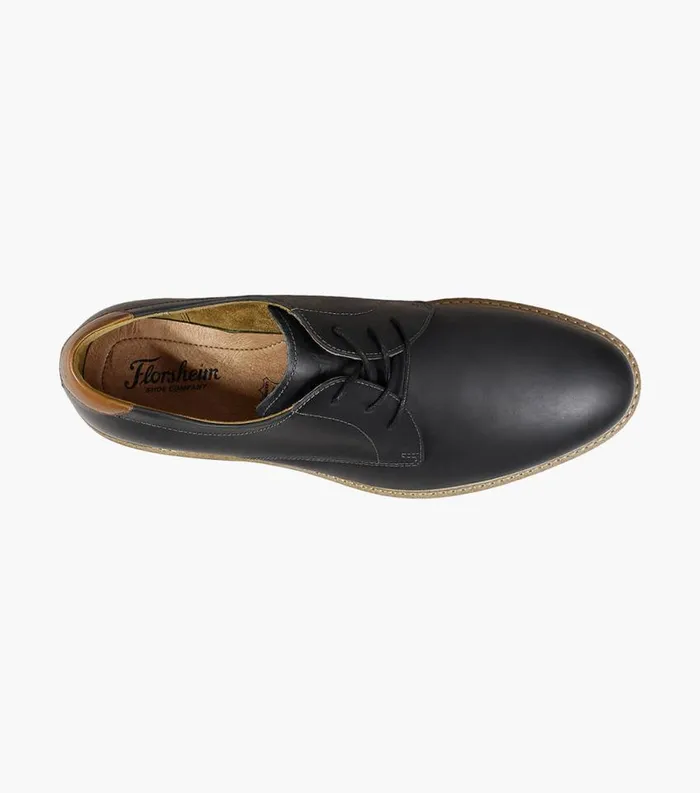 Men Highland Plain Toe Oxford Black Ch Florsheim Casual Shoes