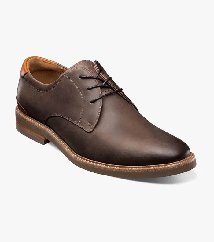 Men Highland Plain Toe Oxford Brown Ch Florsheim Casual Shoes