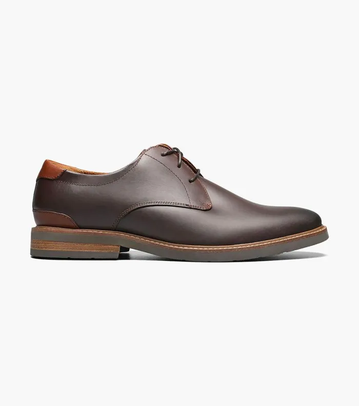 Men Highland Plain Toe Oxford Brown Ch Florsheim Casual Shoes