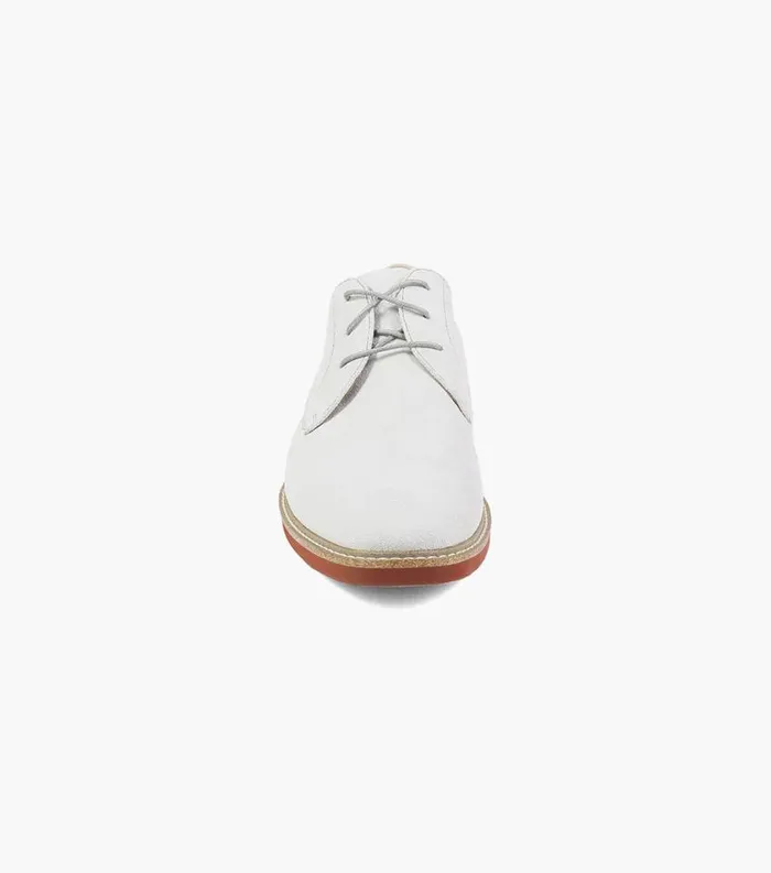 Men Highland Plain Toe Oxford White Florsheim Casual Shoes