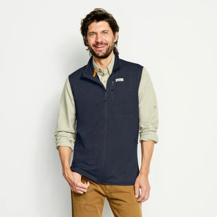 Men Horseshoe Hills Vest Navy Orvis Vests