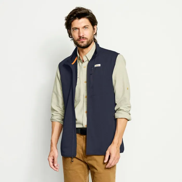 Men Horseshoe Hills Vest Navy Orvis Vests