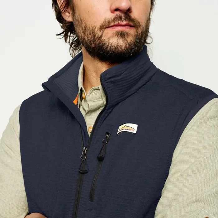 Men Horseshoe Hills Vest Navy Orvis Vests