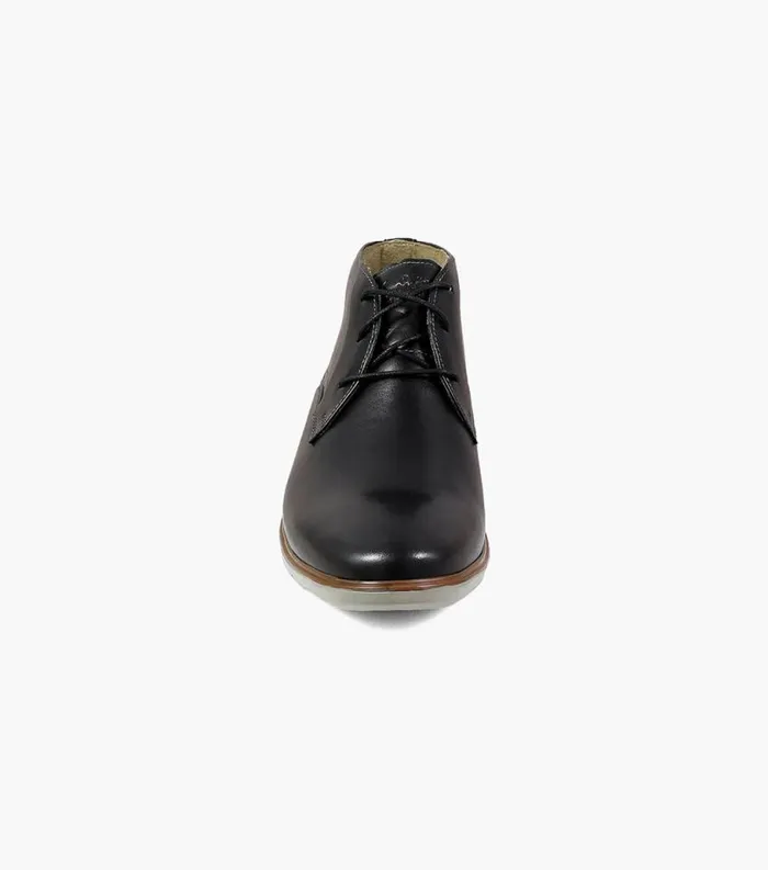 Men Ignight Plain Toe Chukka Boot Black Florsheim Casual Shoes
