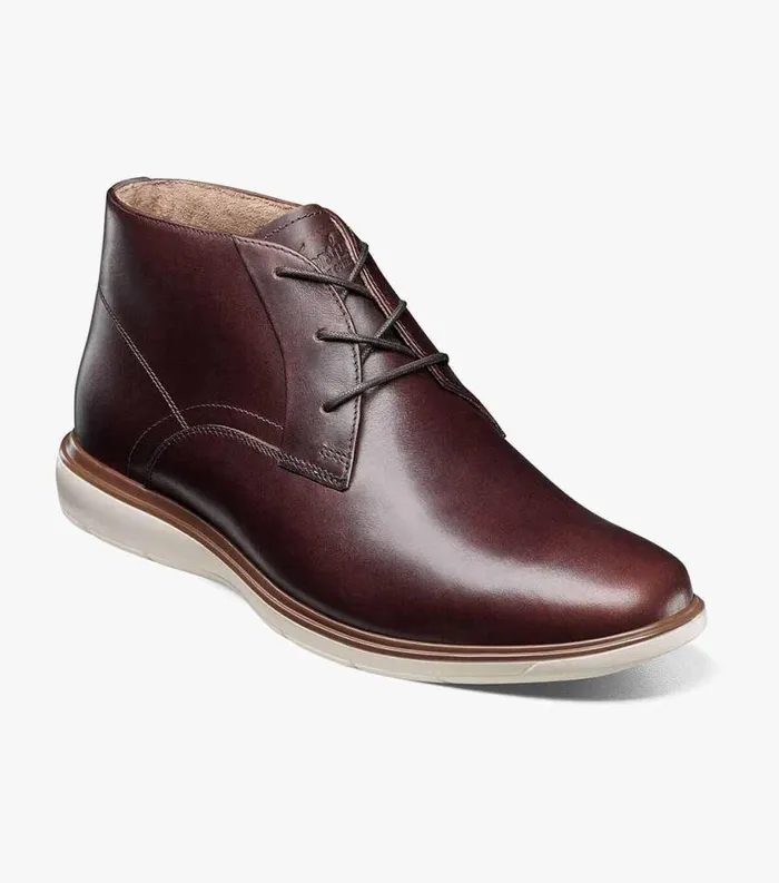 Men Ignight Plain Toe Chukka Boot Brown Florsheim Casual Shoes