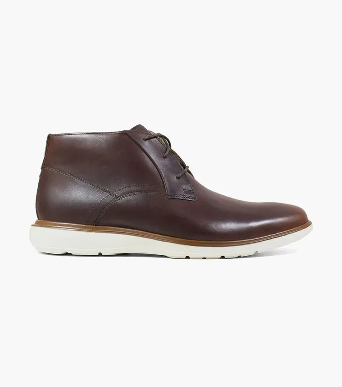 Men Ignight Plain Toe Chukka Boot Brown Florsheim Casual Shoes