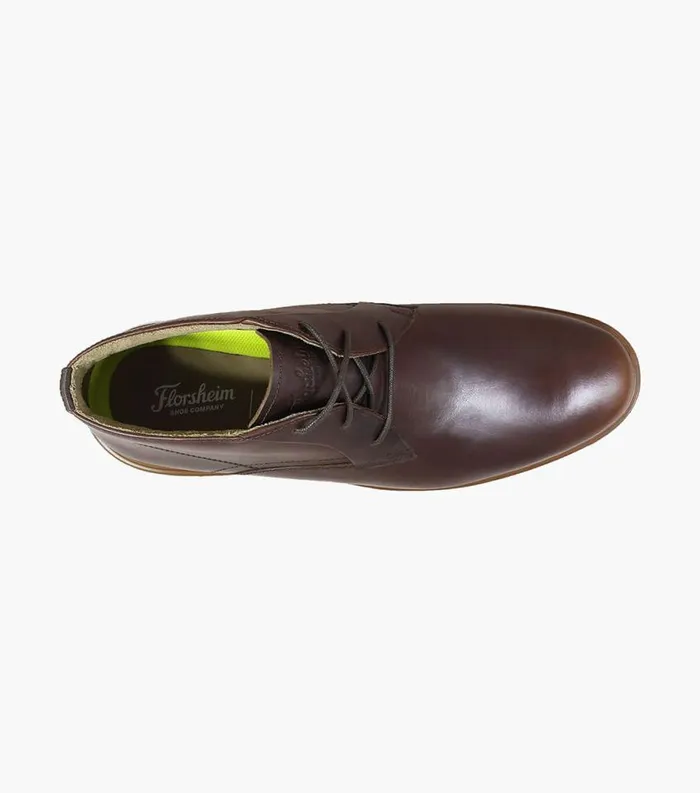 Men Ignight Plain Toe Chukka Boot Brown Florsheim Casual Shoes