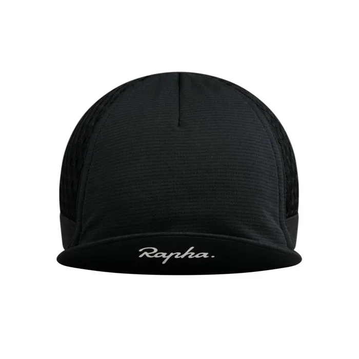 Men Indoor Training Cap Fabric Cap For Intense Training Black Rapha Hats Gloves and Accessories Men Indoor Training Cap Fabric Cap For Intense Training Black Rapha Hats Gloves and Accessories