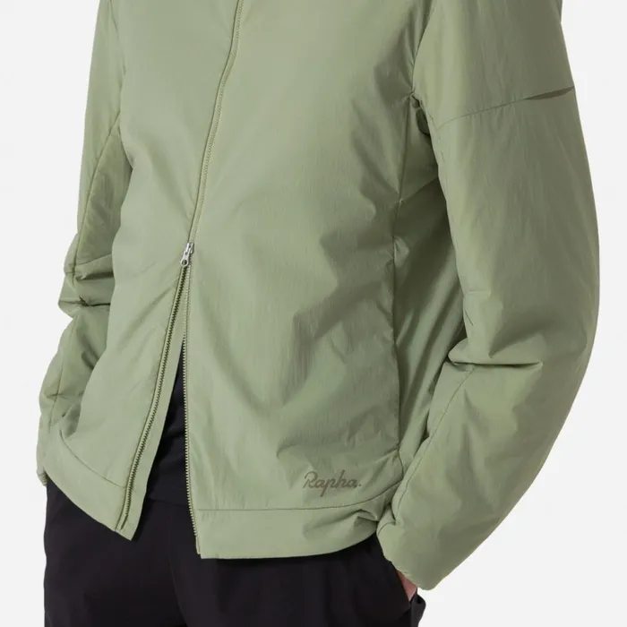 Men Insulated Jacket Blackgreyolive Greenmushroom Greywrought Iron Mercury Rapha Jackets and Vests