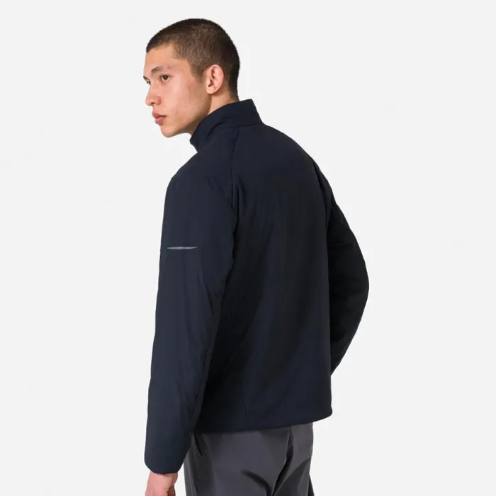 Men Insulated Jacket Blackgreyolive Greenmushroom Greywrought Iron Mercury Rapha Jackets and Vests