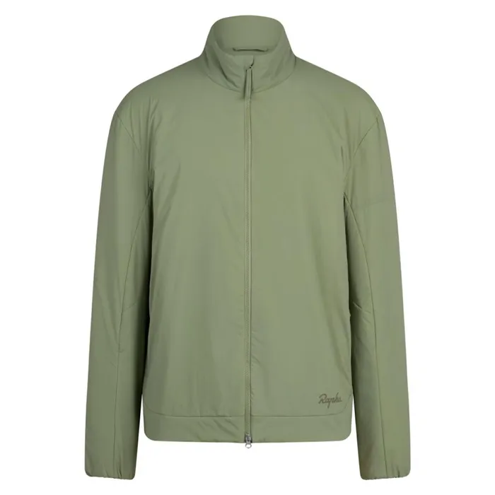 Men Insulated Jacket Blackgreyolive Greenmushroom Greywrought Iron Mercury Rapha Jackets and Vests