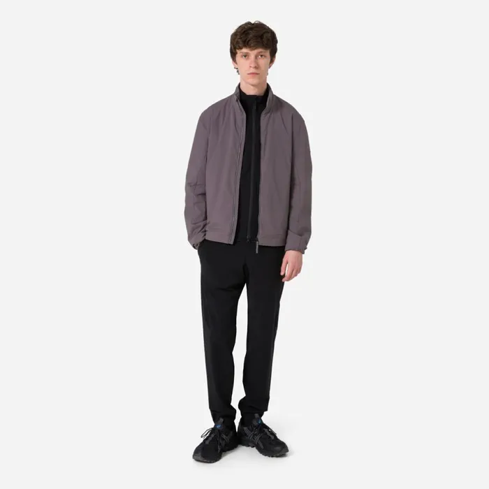 Men Insulated Jacket Blackgreyolive Greenmushroom Greywrought Iron Mercury Rapha Jackets and Vests