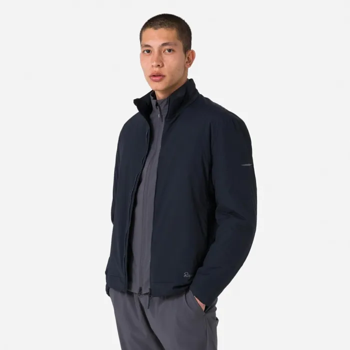 Men Insulated Jacket Blackgreyolive Greenmushroom Greywrought Iron Mercury Rapha Jackets and Vests