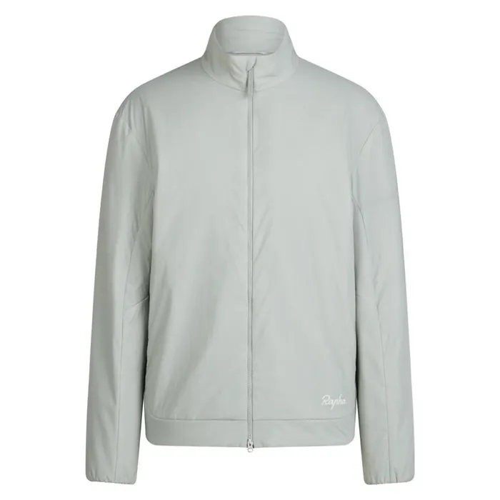 Men Insulated Jacket Blackgreyolive Greenmushroom Greywrought Iron Mercury Rapha Jackets and Vests