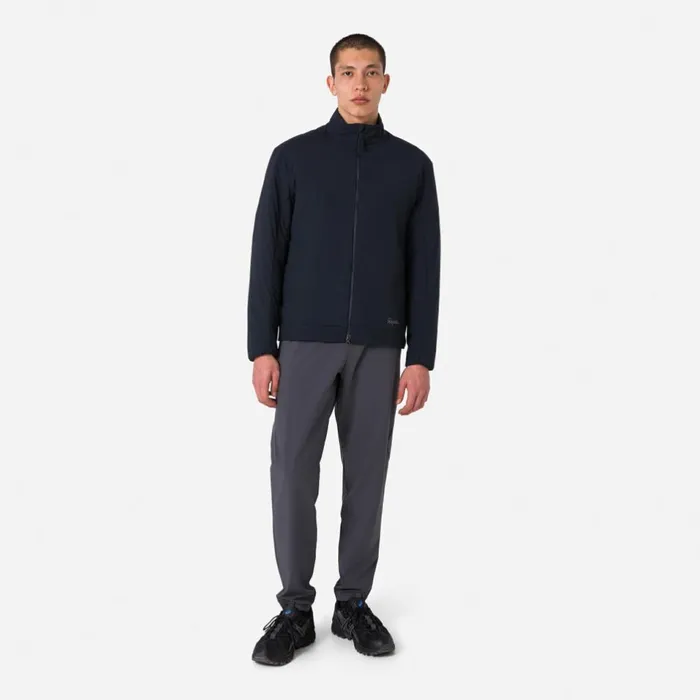 Men Insulated Jacket Blackgreyolive Greenmushroom Greywrought Iron Mercury Rapha Jackets and Vests