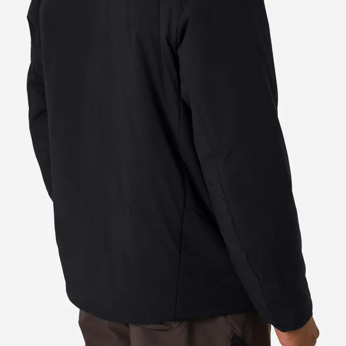 Men Insulated Jacket Blackgreyolive Greenmushroom Greywrought Iron Mercury Rapha Jackets and Vests