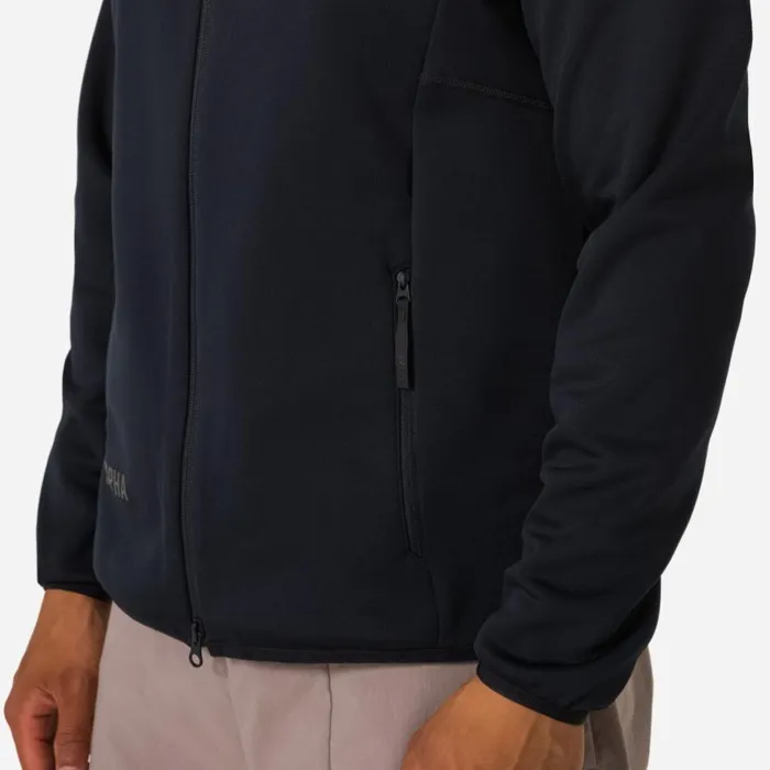 Men Insulated Long Sleeve Jersey Blackblackfaded Goldbrown Tint Rapha Archive