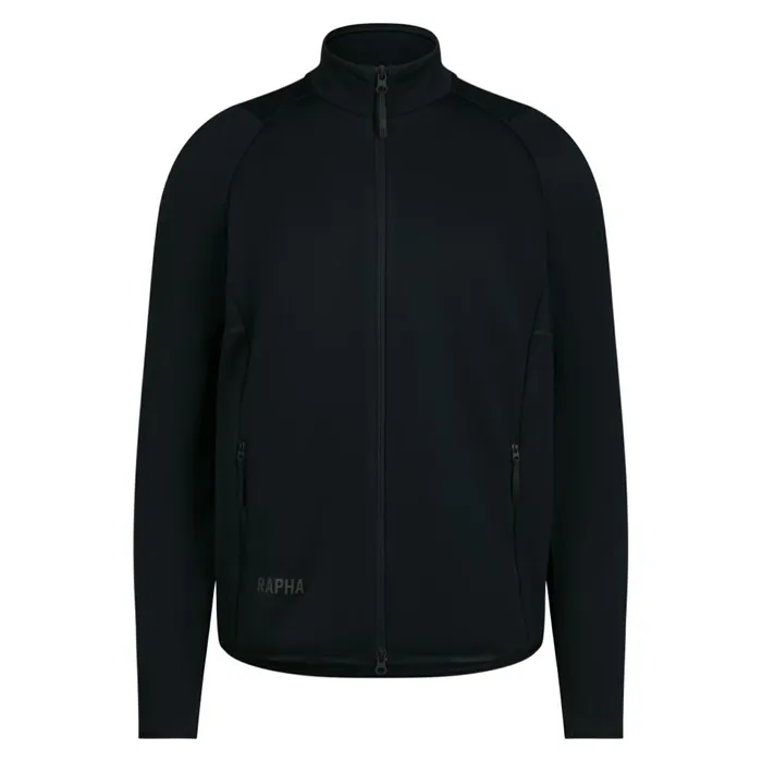 Men Insulated Long Sleeve Jersey Blackblackfaded Goldbrown Tint Rapha Archive
