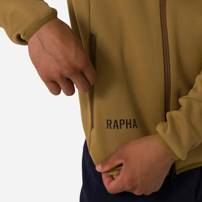 Men Insulated Long Sleeve Jersey Blackblackfaded Goldbrown Tint Rapha Archive