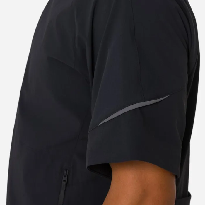 Men Insulated Short Sleeve Jersey Blackblackbrownbrown Tint Rapha Archive