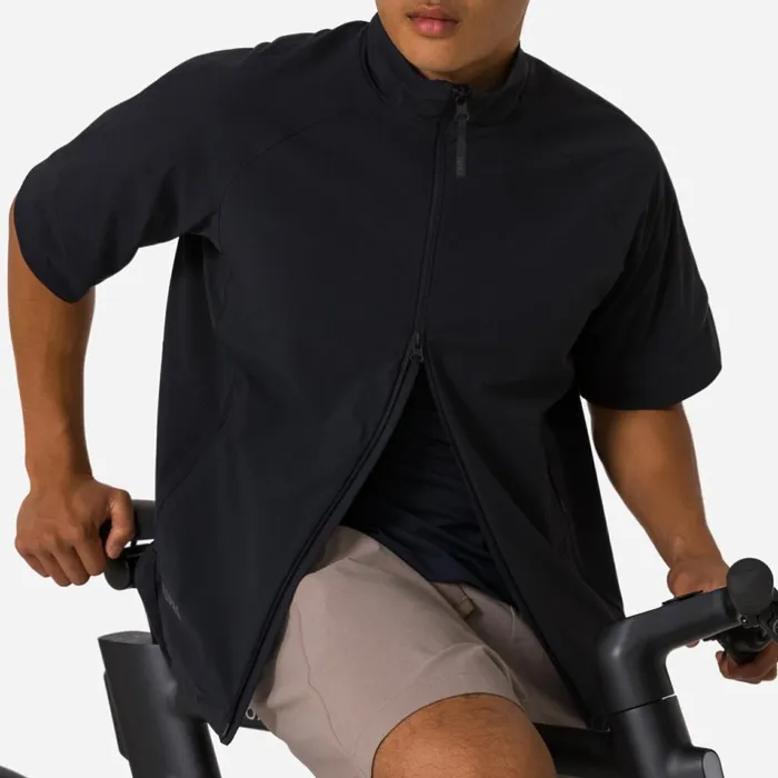 Men Insulated Short Sleeve Jersey Blackblackbrownbrown Tint Rapha Archive
