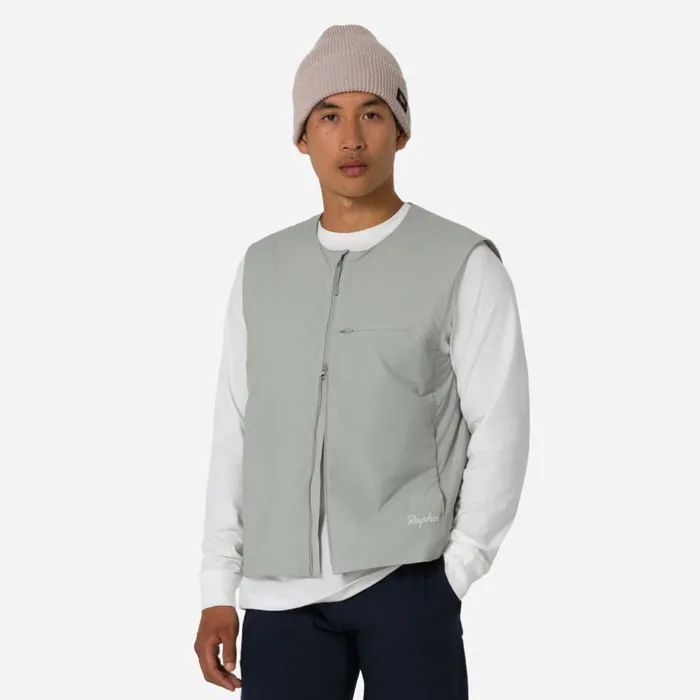 Men Insulated Vest Arctic Deep Blueblackgreywrought Iron Mercurytan Olive Rapha Jackets and Vests