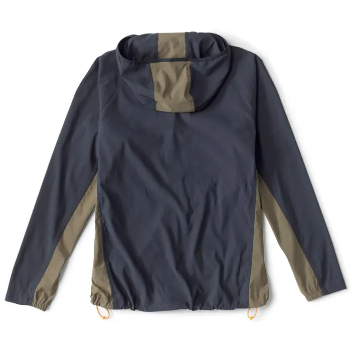 Men Jackson QuickDry Stretch Anorak Carbonrangerorange Orvis Jackets