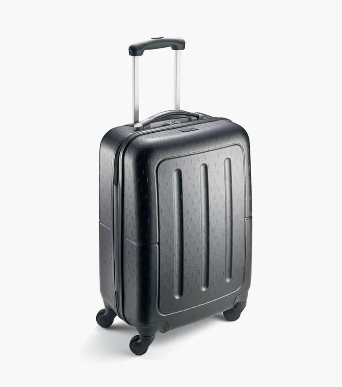 Men Jet Setter Carry On 8211 Black HardShell Wheeled Luggage Misc Florsheim Bags