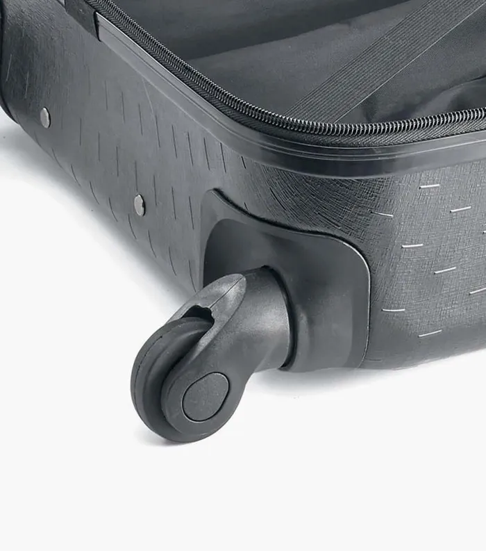 Men Jet Setter Carry On 8211 Black HardShell Wheeled Luggage Misc Florsheim Bags
