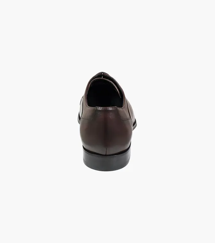 Men Jetson Cap Toe Oxford Brown Florsheim Dress Shoes
