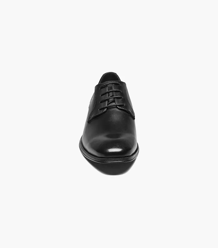 Men Jetson Plain Toe Oxford Black Florsheim Dress Shoes
