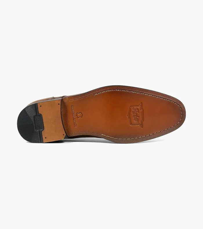 Men Jetson Plain Toe Oxford Cognac Florsheim Dress Shoes
