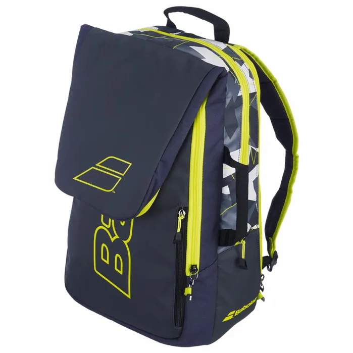 MenJuniors and Kids Tennis Babolat Backpack Pure Aero Gray Yellow White