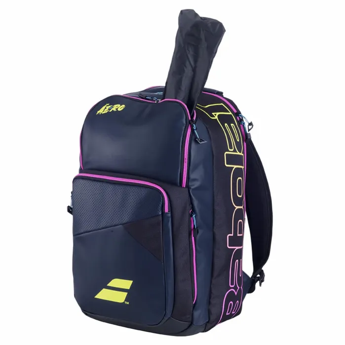 MenJuniors and Kids Tennis Babolat Backpack Pure Aero Rafa Blue White Pink