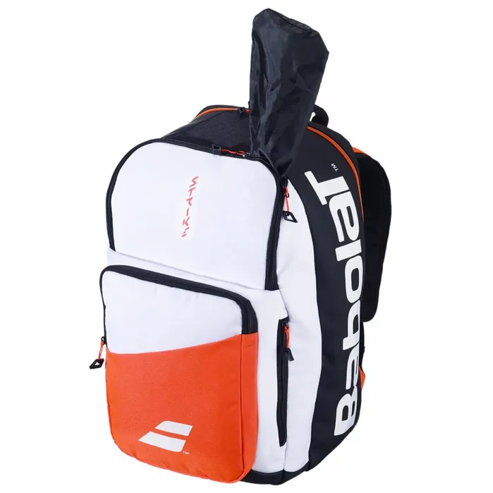 MenJuniors and Kids Tennis Babolat Backpack Pure Strike White Black Red