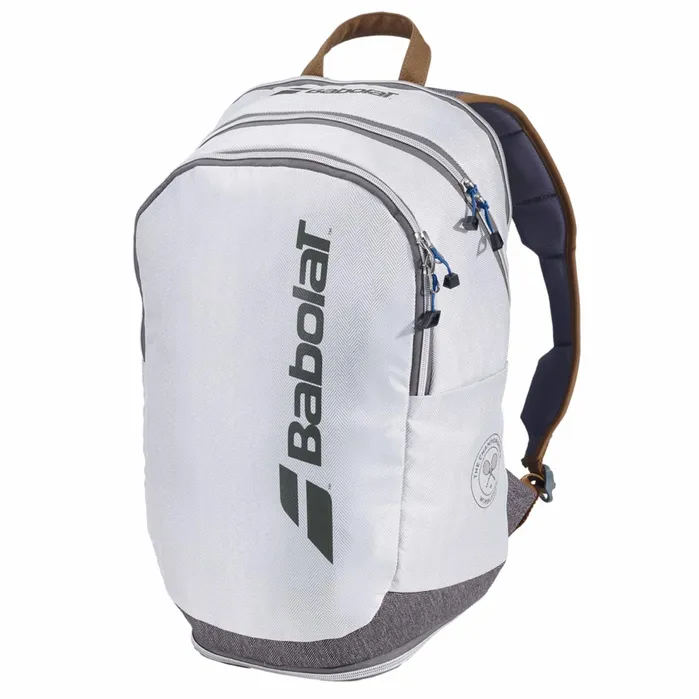 MenJuniors and Kids Tennis Babolat Court Backpack Wimbledon White