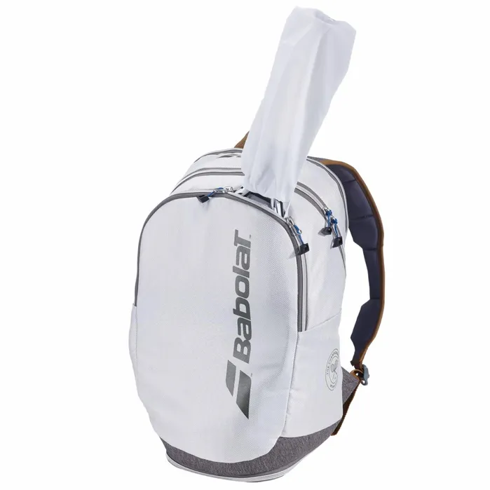 MenJuniors and Kids Tennis Babolat Court Backpack Wimbledon White