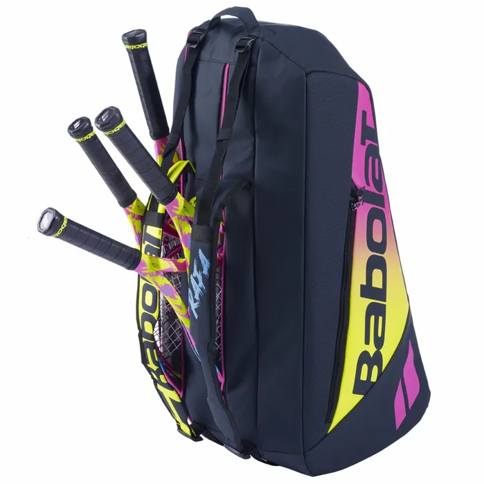 MenJuniors and Kids Tennis Babolat RH6 Pure Aero Rafa Blue Yellow Pink