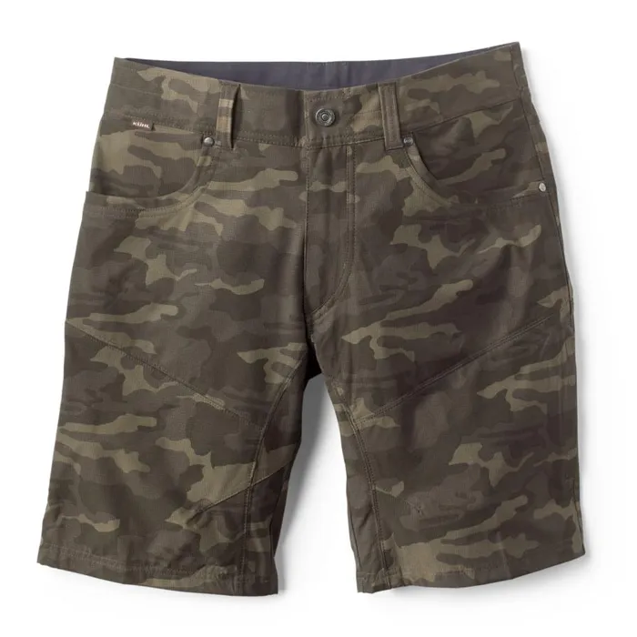 Men KUumlHLreg Silencr Kargotrade Shorts Green Camo Orvis Shorts