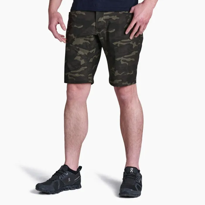 Men KUumlHLreg Silencr Kargotrade Shorts Green Camo Orvis Shorts