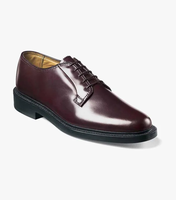 Men Kenmoor Plain Toe Oxford Burgundy Florsheim Dress Shoes