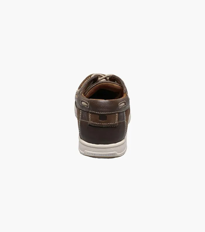 Men Lakeside Moc Toe Oxford Brown Florsheim Casual Shoes