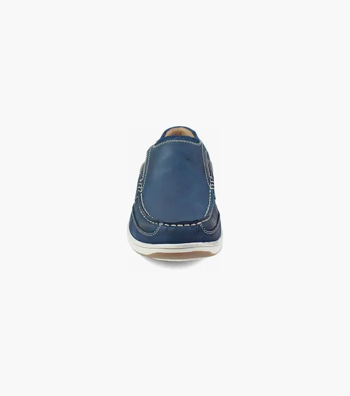 Men Lakeside Moc Toe Slip On Indigo Florsheim Casual Shoes