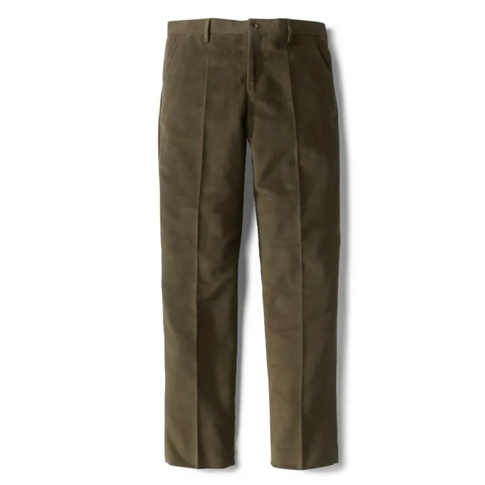 Men Laksen Moleskin Trousers Loden Orvis Pants