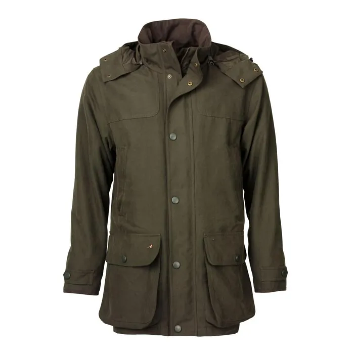 Men Laksen Wingfield Ultralight Coat CTX Olive Orvis Jackets