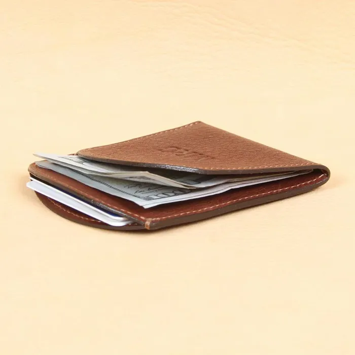 Men Leather Front Pocket Wallet Orvis Wallets