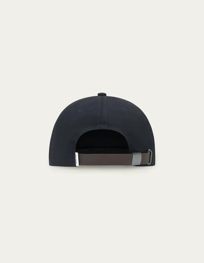 Men Les Deux CapsHats Chess Cap 8211 Dark NavyLight Ivory