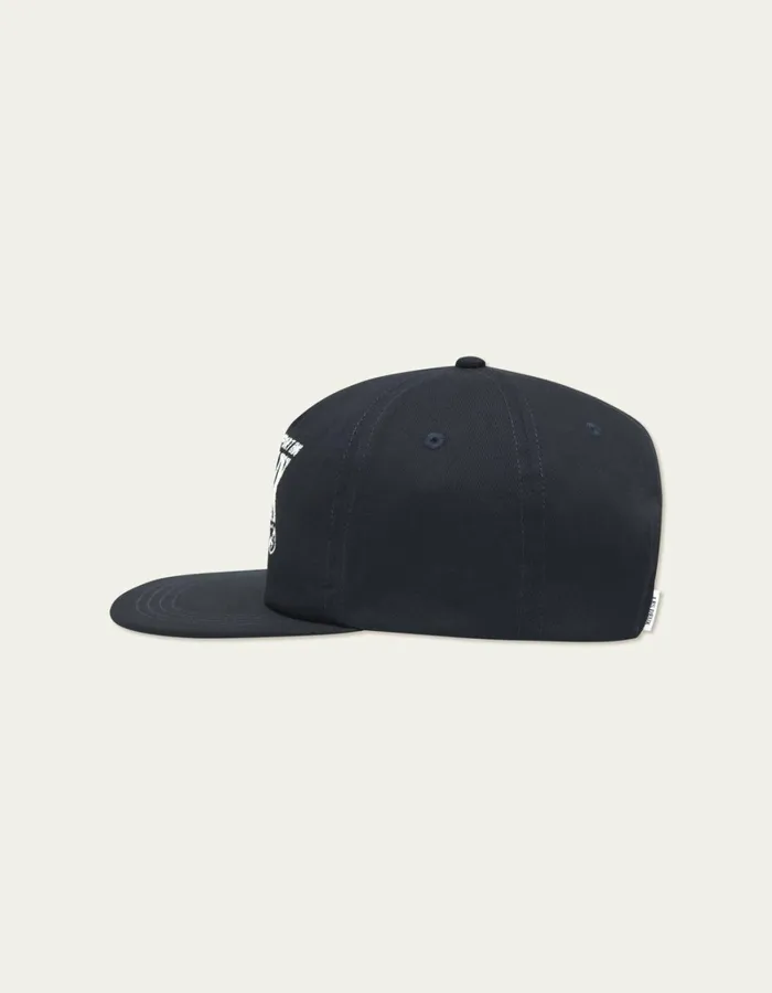 Men Les Deux CapsHats Chess Cap 8211 Dark NavyLight Ivory